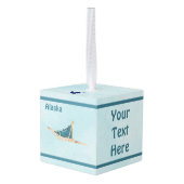 Hond op sneeuw - Alaska Decoratie (Achter hoekig)