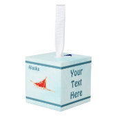 Hond op sneeuw - Alaska Decoratie (Voorkant hoekig)