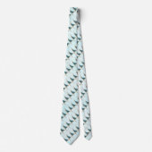 Hond op sneeuw stropdas (Voorkant)