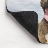 hond op strand muismat (Hoek)