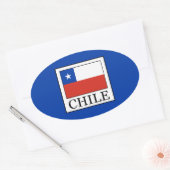 Hond Ovale Sticker (Envelop)