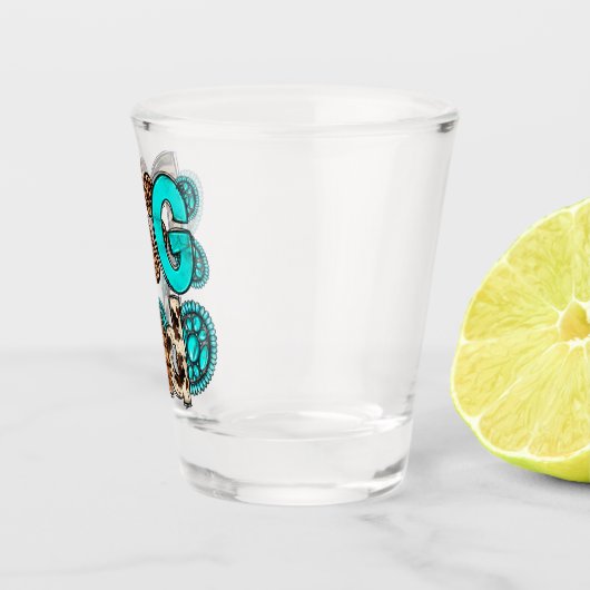 Hond Pa Shot glas (Rechts)