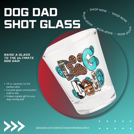 Hond Pa Shot glas