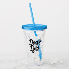 Hond Papa Acryl Drinkbeker