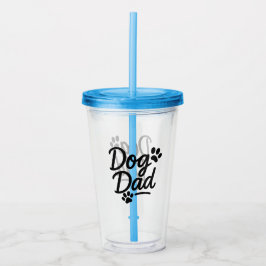Hond Papa Acryl Drinkbeker