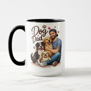 Hond Papa Brandstof Koffiemok – Perfecte Mok voor 