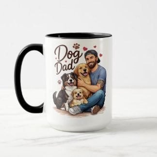 Hond Papa Brandstof Koffiemok – Perfecte Mok voor 