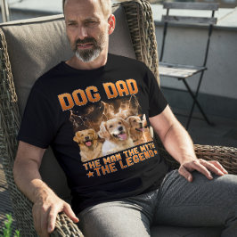 Hond Papa De Man De Mythe De Legende - Persoonlijk T-shirt