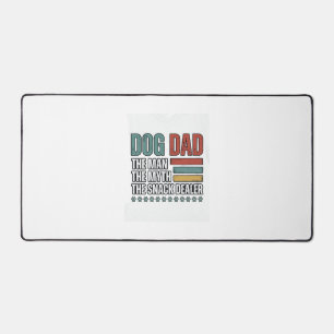 Hond Papa De Snack Dealer Vintage Paw Print T-shir Bureaumat