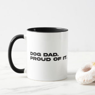 Hond Papa Er Trots Op Grappige Hond Papa Mok