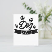 Hond Papa Grappig Ontwerp - Cadeau idee voor honde (Staand voorkant)