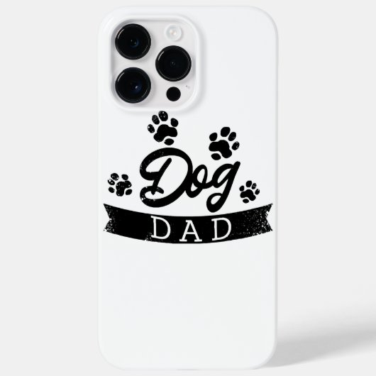 Hond Papa Grappig Ontwerp - Cadeau idee voor honde Case-Mate iPhone Case (Achterkant)