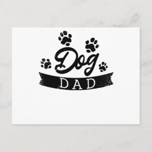 Hond Papa Grappig Ontwerp - Cadeau idee voor honde Feestdagenkaart