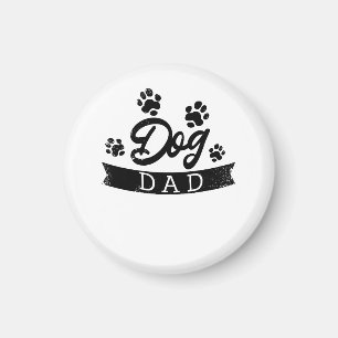 Hond Papa Grappig Ontwerp - Cadeau idee voor honde Magneet