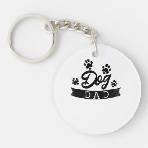 Hond Papa Grappig Ontwerp - Cadeau idee voor honde Sleutelhanger