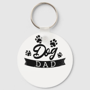 Hond Papa Grappig Ontwerp - Cadeau idee voor honde Sleutelhanger