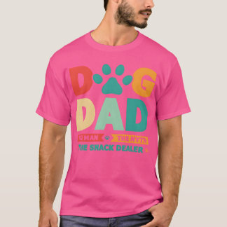 Hond Papa Hondenliefhebber Dierenvrienden Hondenv T-shirt