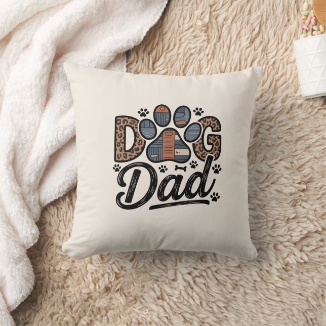 Hond Papa - Hondenliefhebber Kussen (Deken)