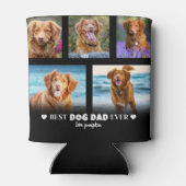 Hond papa huisdier foto blikjeskoeler (Achterkant)