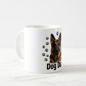 Hond Papa Koffiemok (Voorkant links)