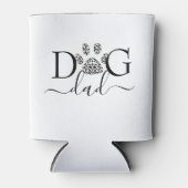 Hond Papa pootafdruk Blikjeskoeler (Voorkant)