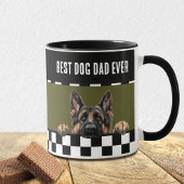 Hond papa verontruste Duitse herder Mok