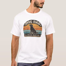 Hond Papa Vintage T-Shirt | Beste Vriend Beste Lev