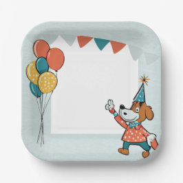 hond papieren bordje