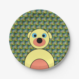 hond papieren bordje