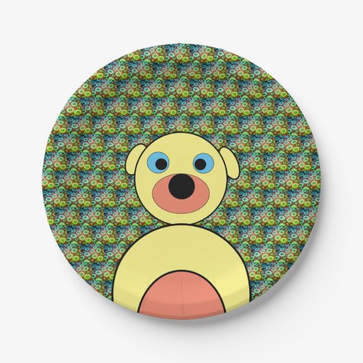  hond papieren bordje (Voorkant)