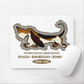 Hond Patch Muismat (Met muis)