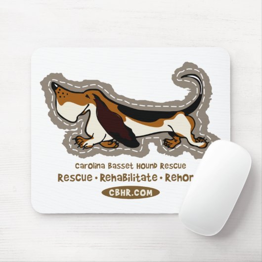 Hond Patch Muismat (Met muis)