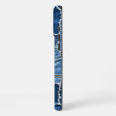 Hond Patchwork Kunst Denim iPhone Hoesje (Linkerkant)