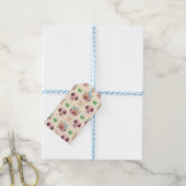 Hond patroon cadeaulabel (Met Touw)