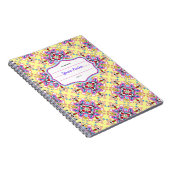 Hond Patroon Carnevale Notitieboek (Rechterzijde)