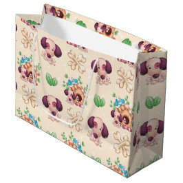 Hond patroon groot cadeauzakje