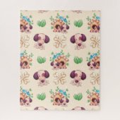 Hond patroon legpuzzel (Verticaal)