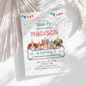 Hond Pawty Puppy Verjaardag Kaart