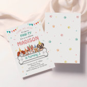 Hond Pawty Puppy Verjaardag Kaart