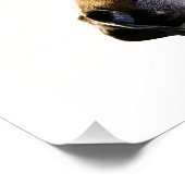 hond perfect poster (Hoek)
