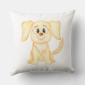 Hond personalizeer ABC: Letter D - Voeg je naam to Kussen (Achterkant)