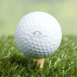 Hond Persoon Custom Hond Papa Golf Ballen