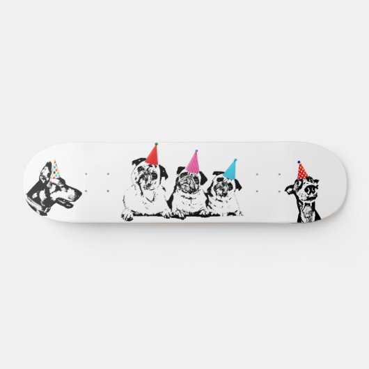 Hond Persoonlijk Skateboard (Horizontaal)