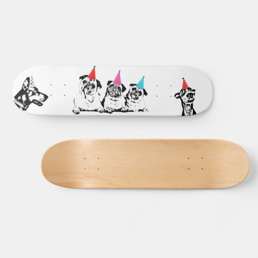 Hond Persoonlijk Skateboard (Horizontaal)