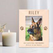 Hond Pet Memorial Foto Gegraveerde Lijstjes