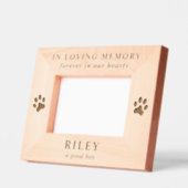 Hond Pet Memorial Foto Gegraveerde Lijstjes (Links)