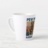 HOND PEW PEW MADAFAKAS RETRO LATTE MOK (Linkerhoek)