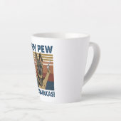 HOND PEW PEW MADAFAKAS RETRO LATTE MOK (Rechterhoek)