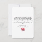 Hond Piloot Vliegtuig Vliegend, Mooie Leuke Kinder Bedankkaart (Achterkant)