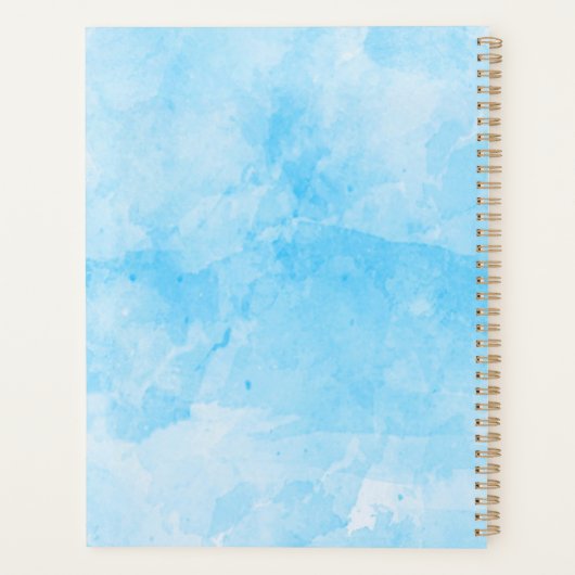 Hond Planner (Achterkant)